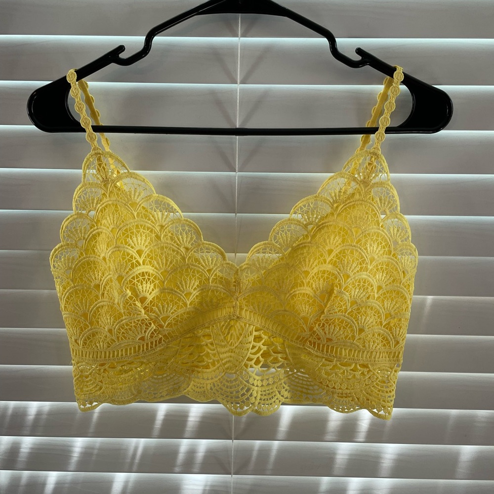 Yellow bralette